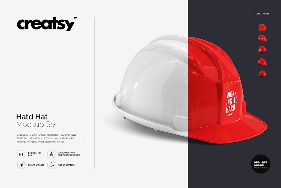 Free architecture construction logo mockup: 30 Best Hard Hat Mockup Templates Graphic Design Resources