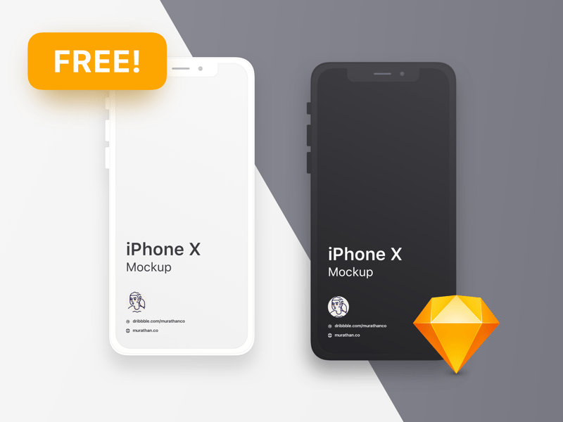 Various iphone models, styles and perspectives! 20 Free Iphone Mockups Psd Sketch December 2021 Ux Planet