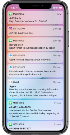 JPG Read this blog post about the design and anatomy of push notifications. Ios Notification Redesign Concept A Ux Case Study By Sooho Choi Ux Collective