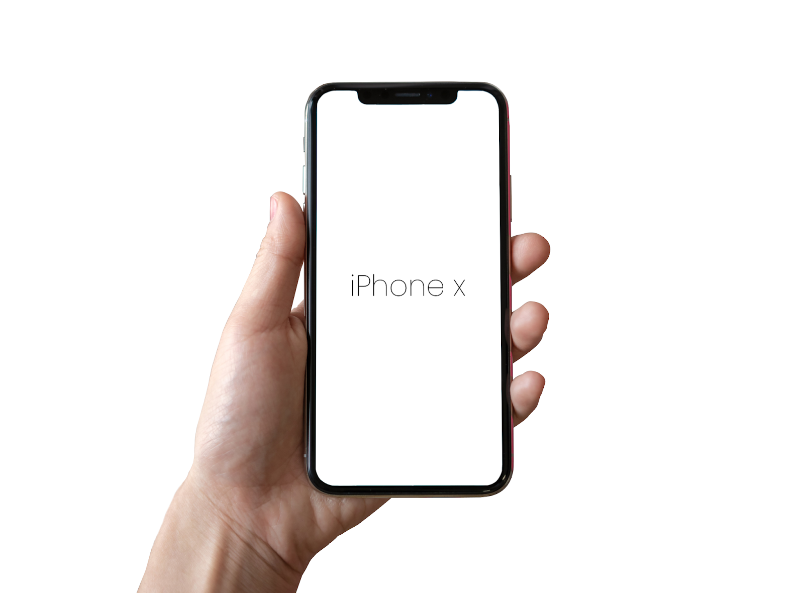 Iphone x clay mockups psd+sketch · 2. Iphone X With Hand Psd Template Free Download