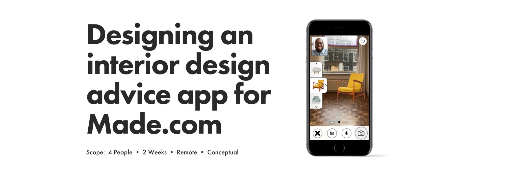 8 of the best interior design apps · 1. Case Study Designing An Interior Design Advice App For Made Com By Chad Cheverier Bootcamp
