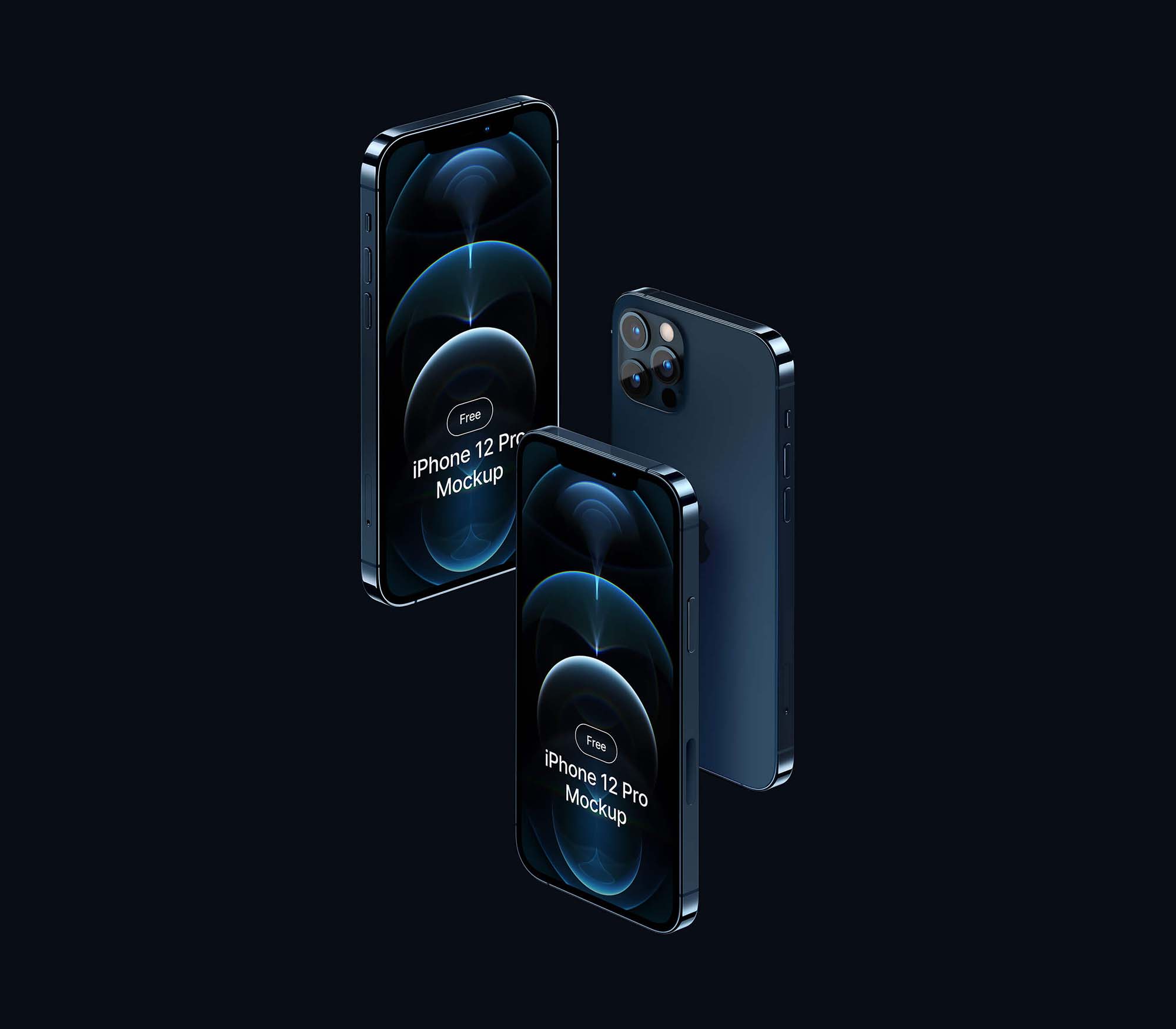 Iphone mockup set with blank screen. 370 Best Iphone 12 12 Mini 12 Pro And 12 Pro Max Mockup Templates