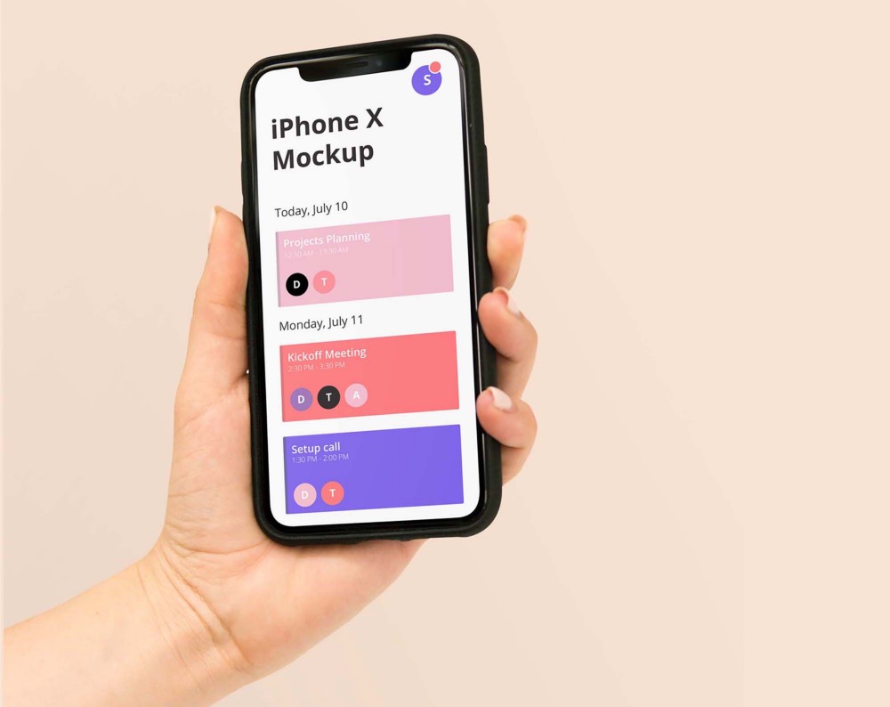 Resolution base (375 x 812): Free Iphone Mockups Psd Sketch Figma December 2021 Tmdesign