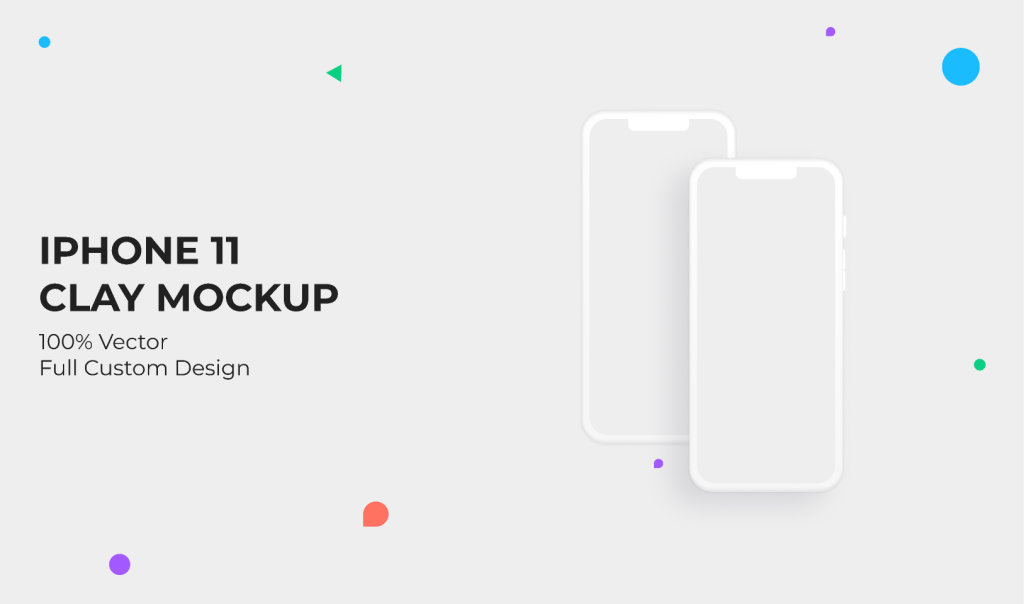 18+ Download Iphone 11 Pro Clay Mockup PSD