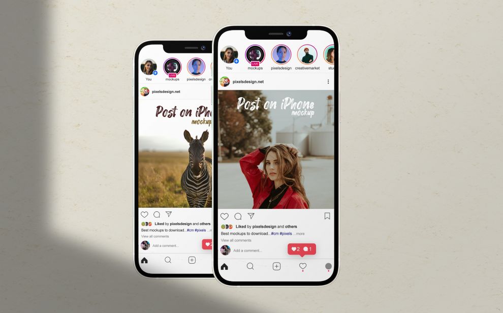 37+ Download Iphone 12 Instagram Story Mockup&nbsp;PSD