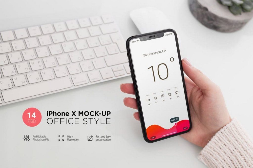 10+ Download Iphone X Mockup Generator&nbsp;PSD
