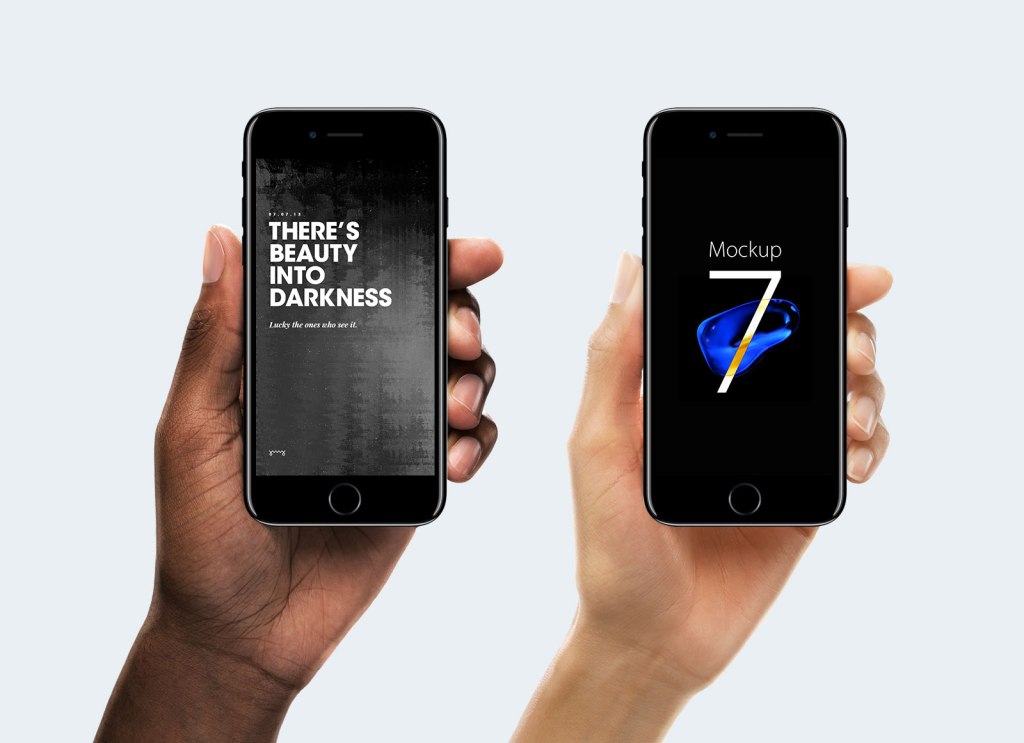36+ Download Black Hand Iphone Mockup&nbsp;PSD