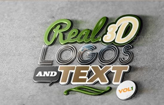 37+ Download 3D Logo Mockup Free Psd&nbsp;PSD
