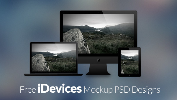 The biggest source of free photorealistic mockups online! 40 Free Apple Devices Mockup Psd Designs Instantshift