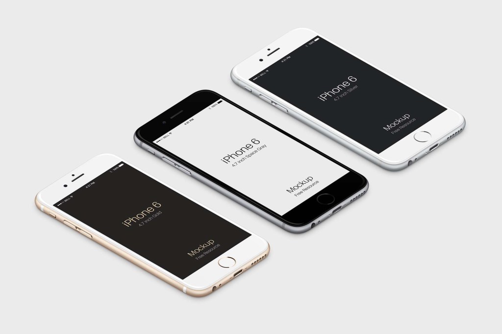 14+ Download Iphone 6 Photoshop Mockup&nbsp;PSD
