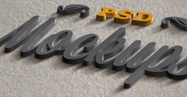 13+ Download Logo 3D Mockup&nbsp;PSD