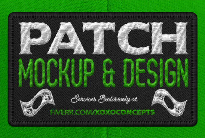 14+ Download Patch Mockup&nbsp;PSD