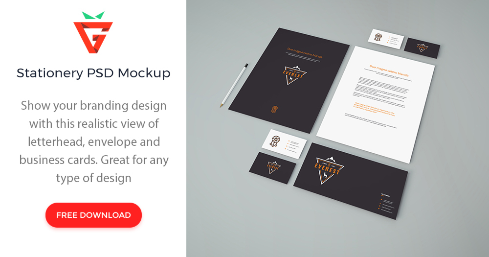47+ Download Letterhead Design Mockup Free&nbsp;PSD
