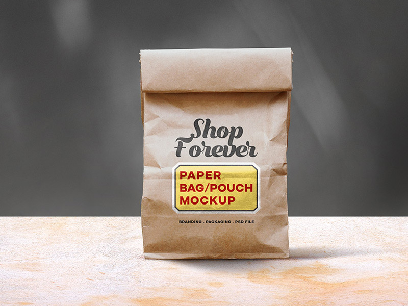 23+ Download Brown Paper Bag Mockup Free&nbsp;PSD