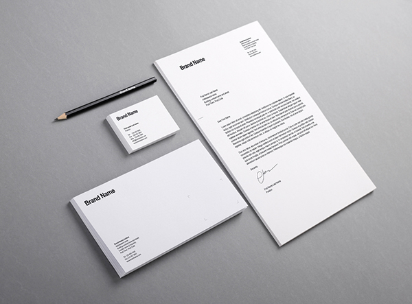 20+ Download Letterhead Envelope Mockup PSD