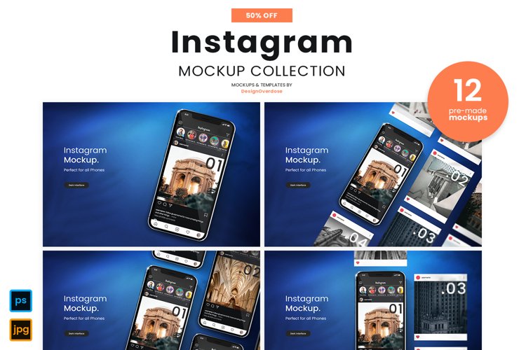 40+ Download Instagram Post Iphone Mockup&nbsp;PSD