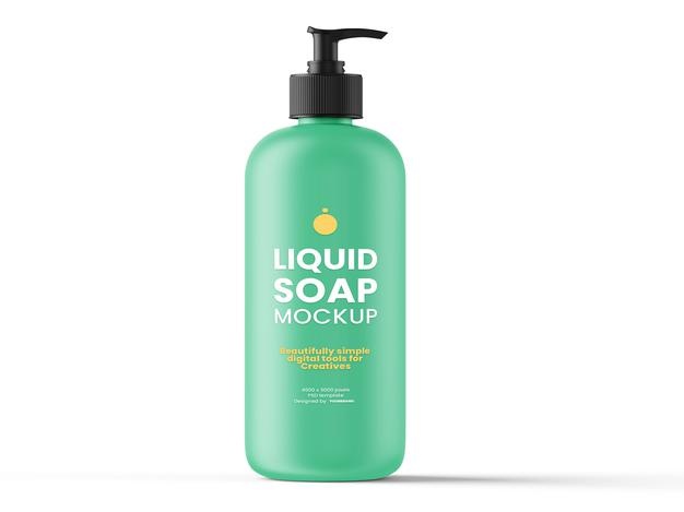 17+ Download Liquid Soap Bottle Mockup Free&nbsp;PSD